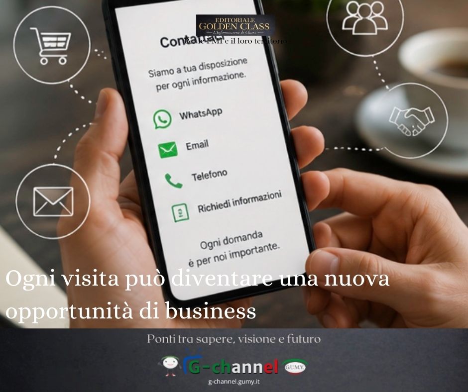 Ogni visita può diventare una nuova opportunità di business